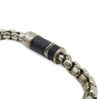 Louis Vuitton Bracelet Chain Monogram Eclipse M Silver — view 4