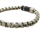 Louis Vuitton Bracelet Chain Monogram Eclipse M Silver — view 5