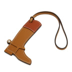 Hermes Paddock Bot Bag Charm Boots Motif Shoes Vo Batra Veau Swift Natural