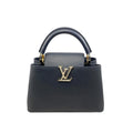 Louis Vuitton Shoulder Bag Capucines BB Taurillon Leather Navy