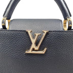Louis Vuitton Shoulder Bag Capucines BB Taurillon Leather Navy — view 6
