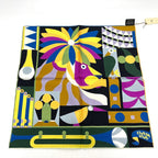 Hermes Scarf Carre 40 Parade en Fanfare Detail Silk Multicolor — view 3