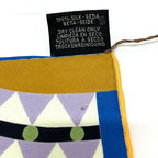 Hermes Scarf Carre 40 Parade en Fanfare Detail Silk Multicolor — view 4