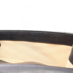 Chanel Shoulder Bag Bias Stitch Black Leather Chain — view 9