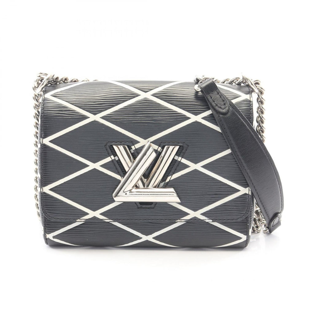 Louis Vuitton Shoulder Bag Twist PM Epi Noir Leather
