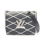 Louis Vuitton Shoulder Bag Twist PM Epi Noir Leather