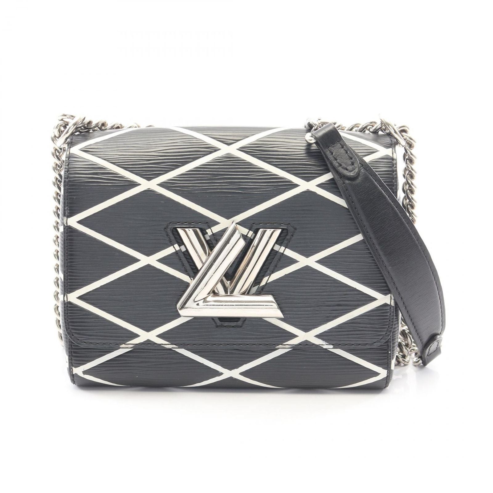 Louis Vuitton Shoulder Bag Twist PM Epi Noir Leather
