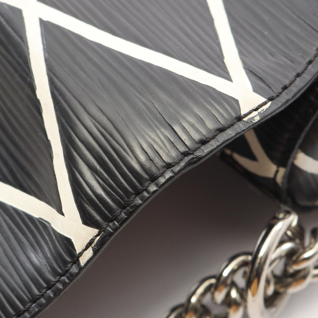 Louis Vuitton Shoulder Bag Twist PM Epi Noir Leather — view 9