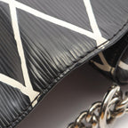 Louis Vuitton Shoulder Bag Twist PM Epi Noir Leather — view 9