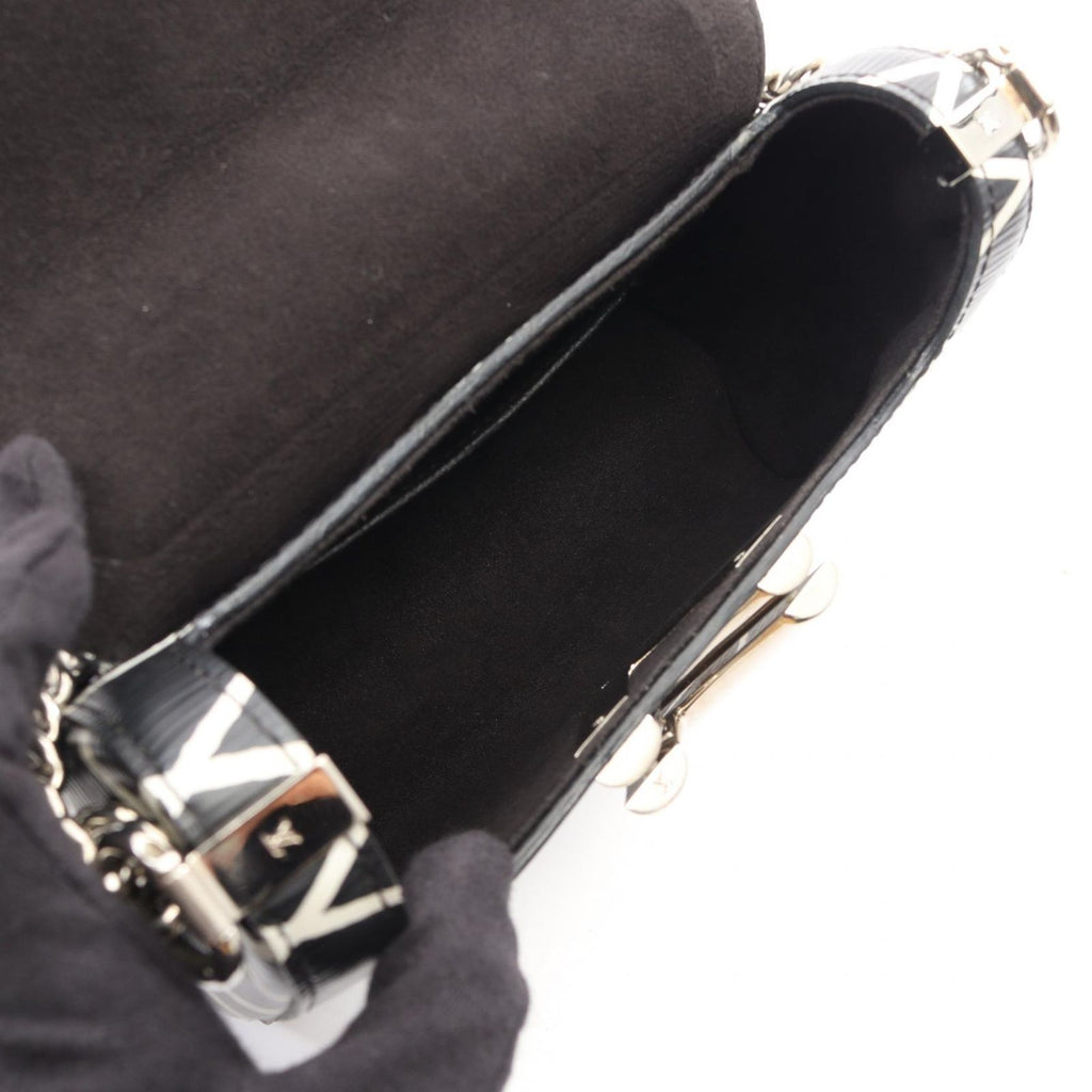 Louis Vuitton Shoulder Bag Twist PM Epi Noir Leather — view 3