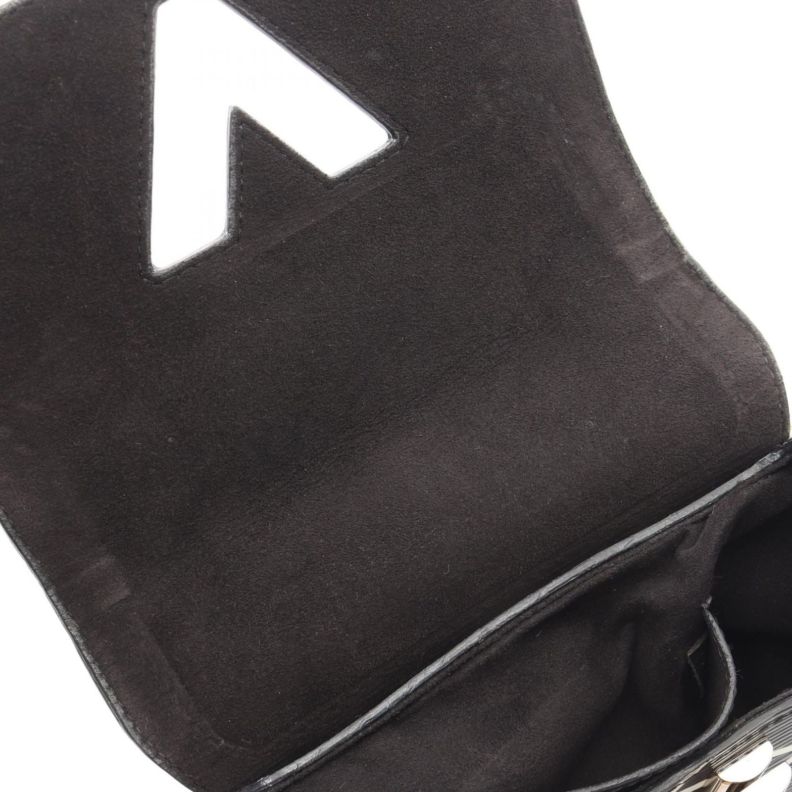 Louis Vuitton Shoulder Bag Twist PM Epi Noir Leather — view 6