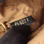 Louis Vuitton Shoulder Bag Rendezvous Monogram Flower Noir Leather — view 5