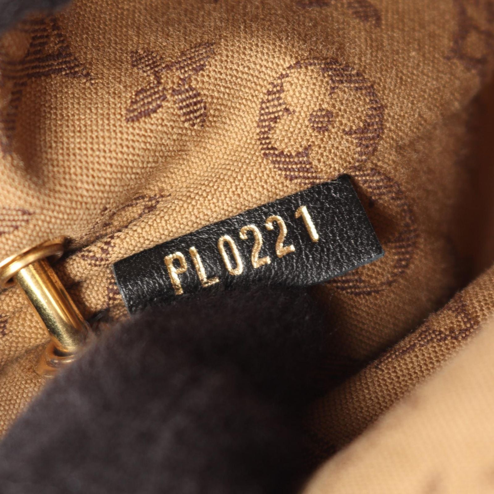 Louis Vuitton Shoulder Bag Rendezvous Monogram Flower Noir Leather — view 5