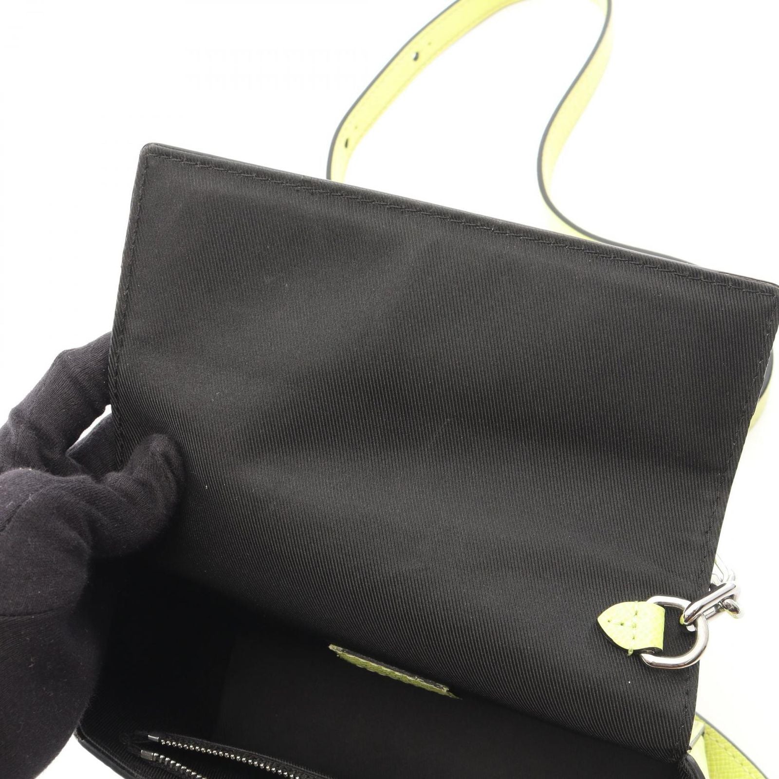 Louis Vuitton Shoulder Bag Steamer Wearable Wallet Monogram Lemon Yellow Canvas — view 5
