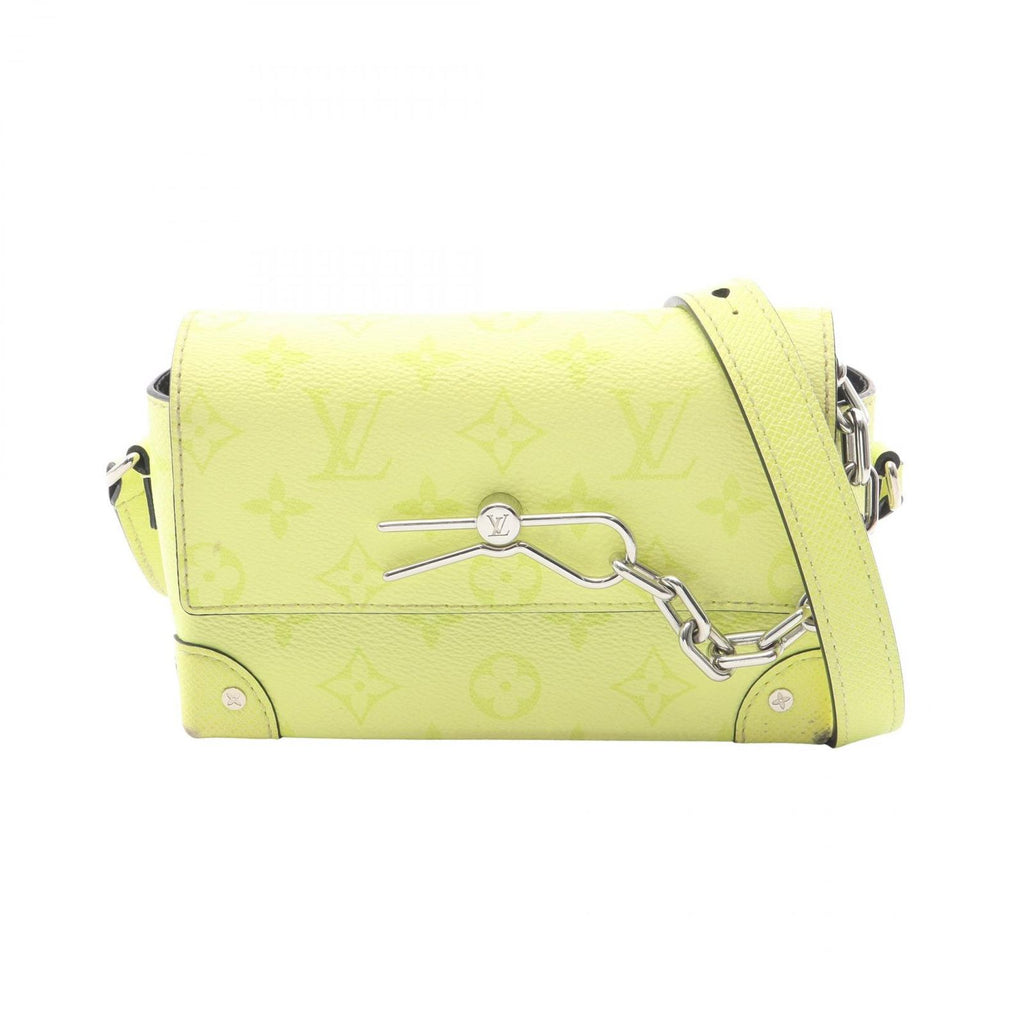Louis Vuitton Shoulder Bag Steamer Wearable Wallet Monogram Lemon Yellow Canvas