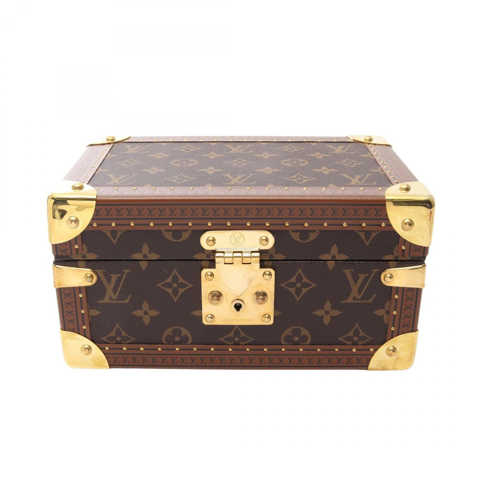 Louis Vuitton Coffret Resor 24 Monogram Box Case Leather Tresor 24