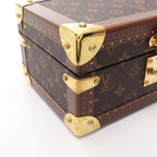Louis Vuitton Coffret Resor 24 Monogram Box Case Leather Tresor 24 — view 5