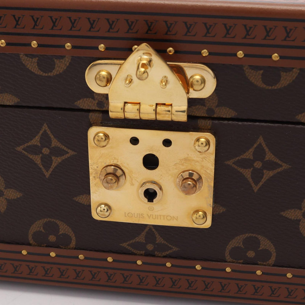 Louis Vuitton Coffret Resor 24 Monogram Box Case Leather Tresor 24 — view 6