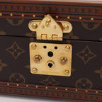 Louis Vuitton Coffret Resor 24 Monogram Box Case Leather Tresor 24 — view 6