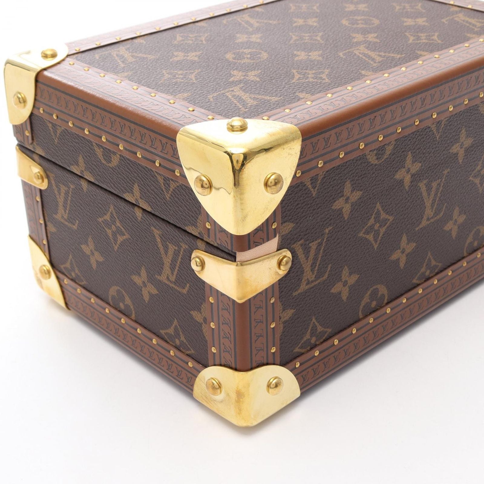 Louis Vuitton Coffret Resor 24 Monogram Box Case Leather Tresor 24 — view 8