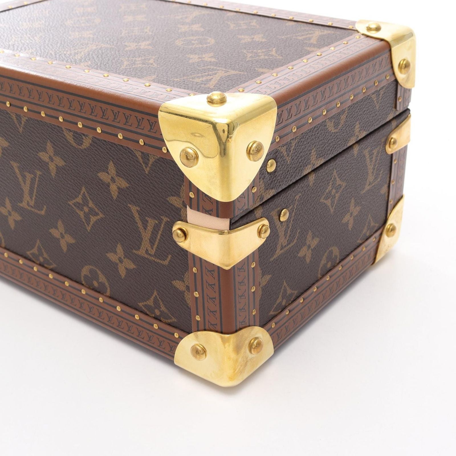 Louis Vuitton Coffret Resor 24 Monogram Box Case Leather Tresor 24 — view 9