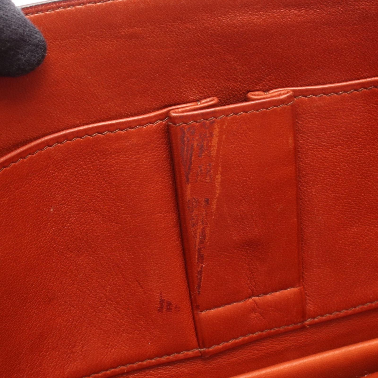 Hermes Handbag Piano Brick Calf — view 6