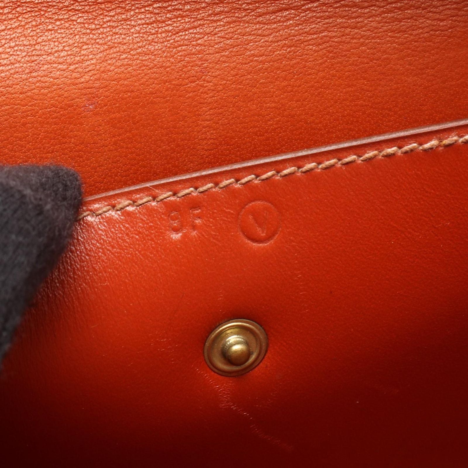 Hermes Handbag Piano Brick Calf — view 5