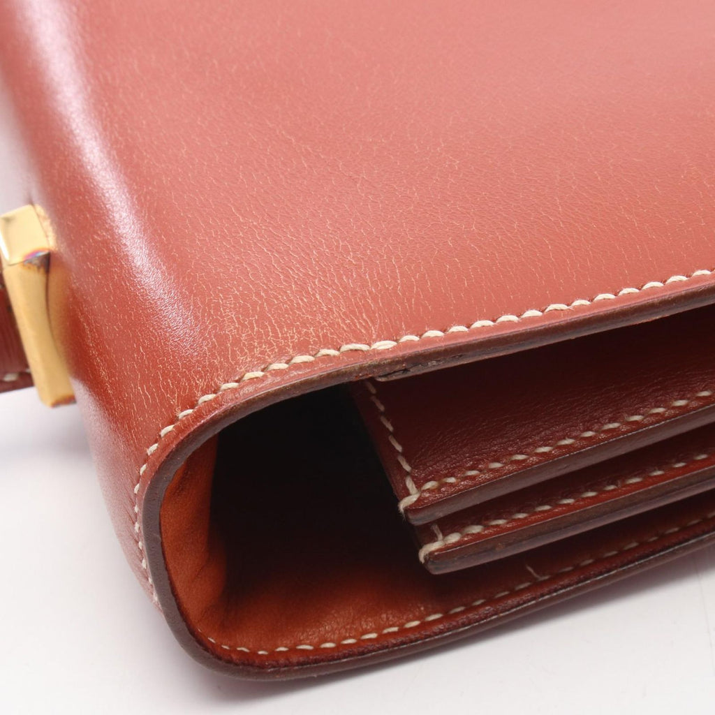 Hermes Handbag Piano Brick Calf — view 9