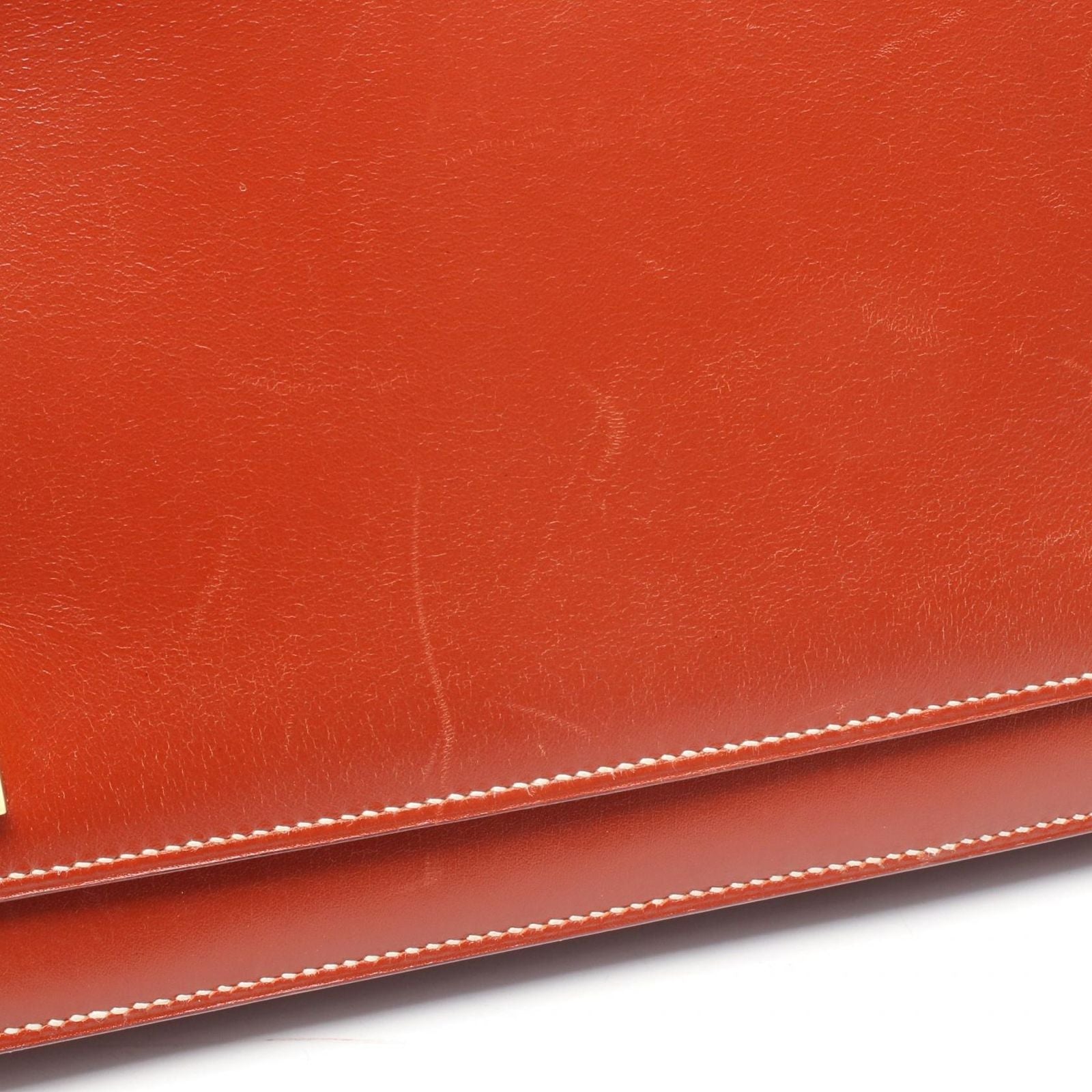 Hermes Handbag Piano Brick Calf — view 7