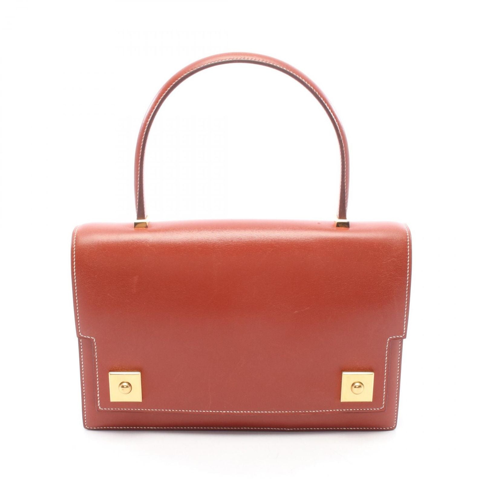Hermes Handbag Piano Brick Calf