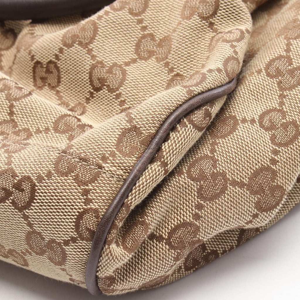 Gucci Handbag GG Canvas 2-Way Beige Brown — view 8