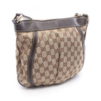 Gucci Shoulder Bag Abbey GG Canvas Beige Brown — view 2