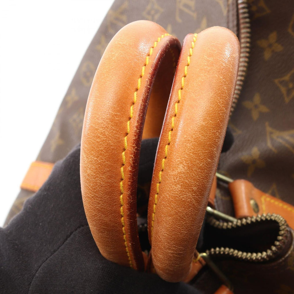 Louis Vuitton Boston Bag Keepall 50 Monogram Canvas Leather — view 7