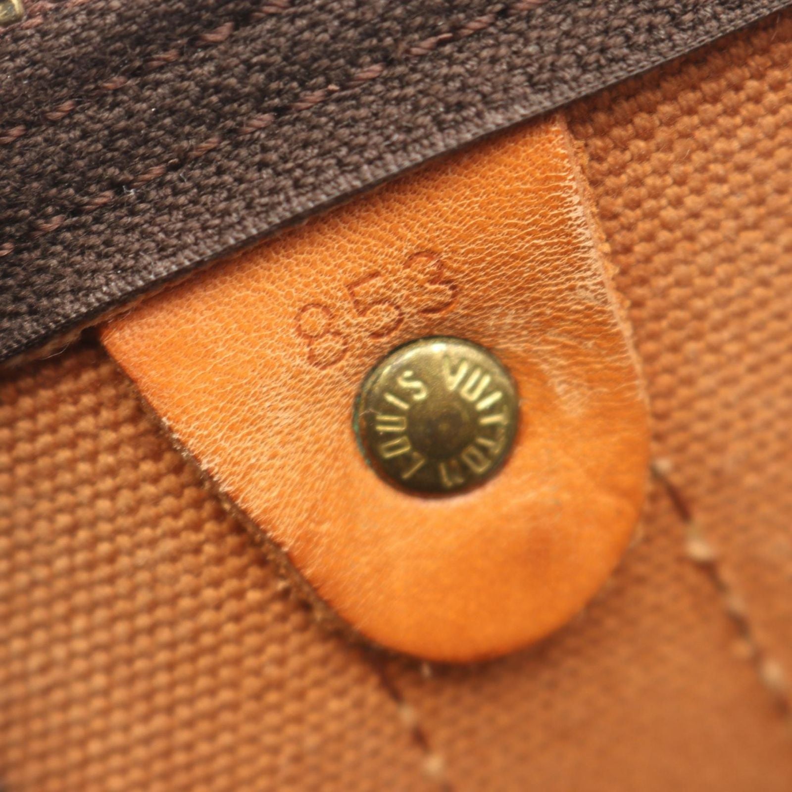 Louis Vuitton Boston Bag Keepall 50 Monogram Canvas Leather — view 6