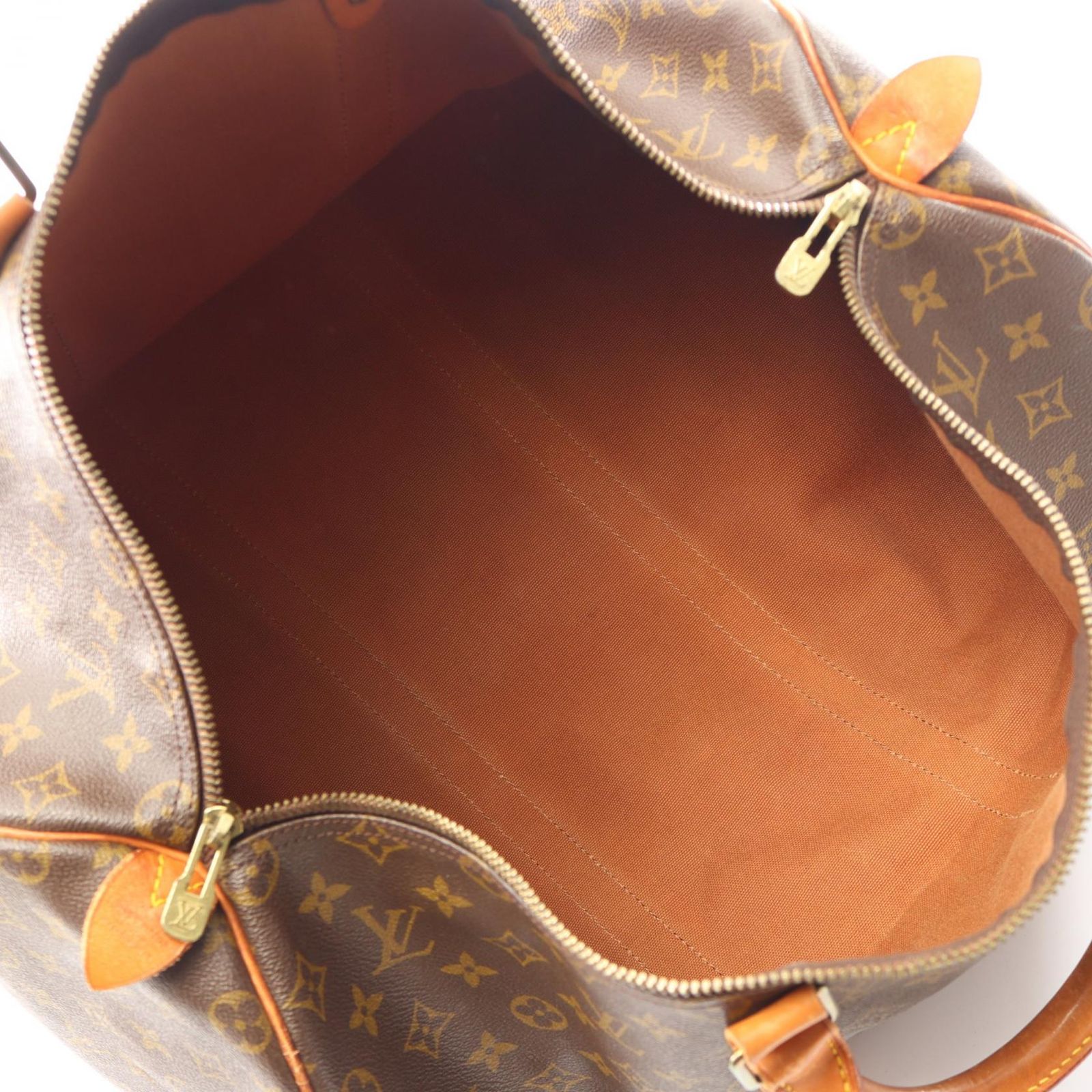 Louis Vuitton Boston Bag Keepall 50 Monogram Canvas Leather — view 3
