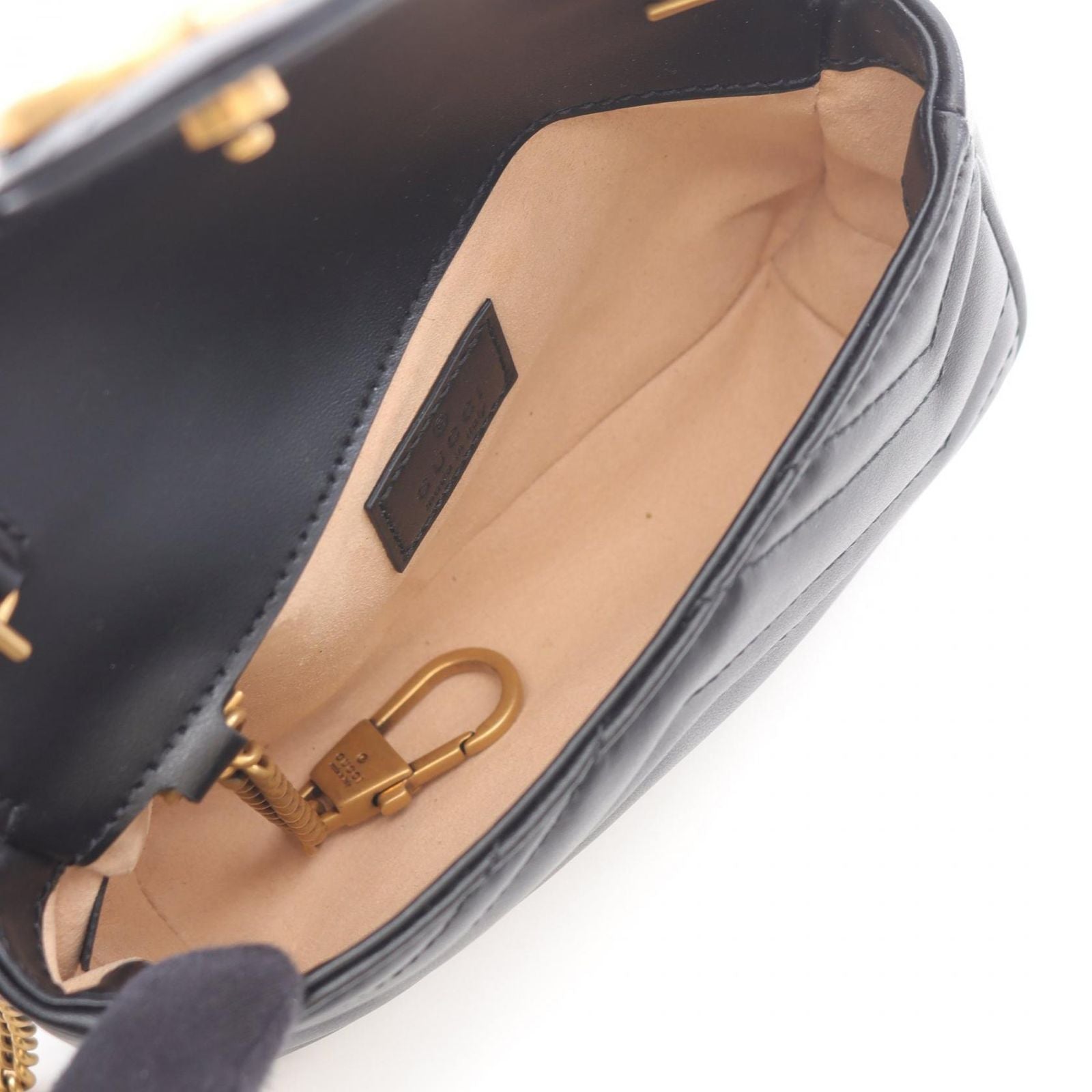 Gucci Shoulder Bag GG Marmont Super Leather Chain — view 3