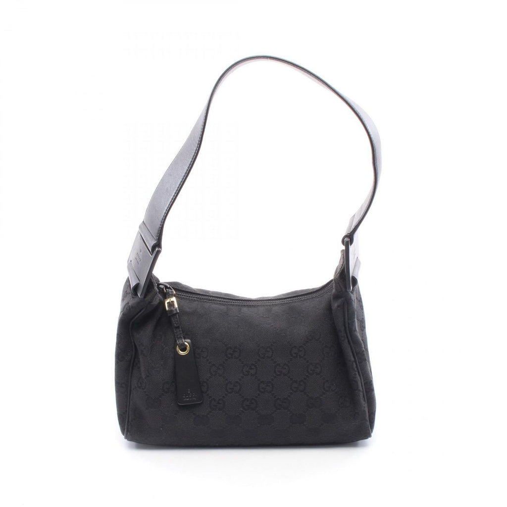 Gucci Shoulder Bag GG Canvas Black