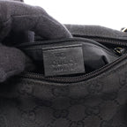 Gucci Shoulder Bag GG Canvas Black — view 4