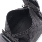 Gucci Shoulder Bag GG Canvas Black — view 3