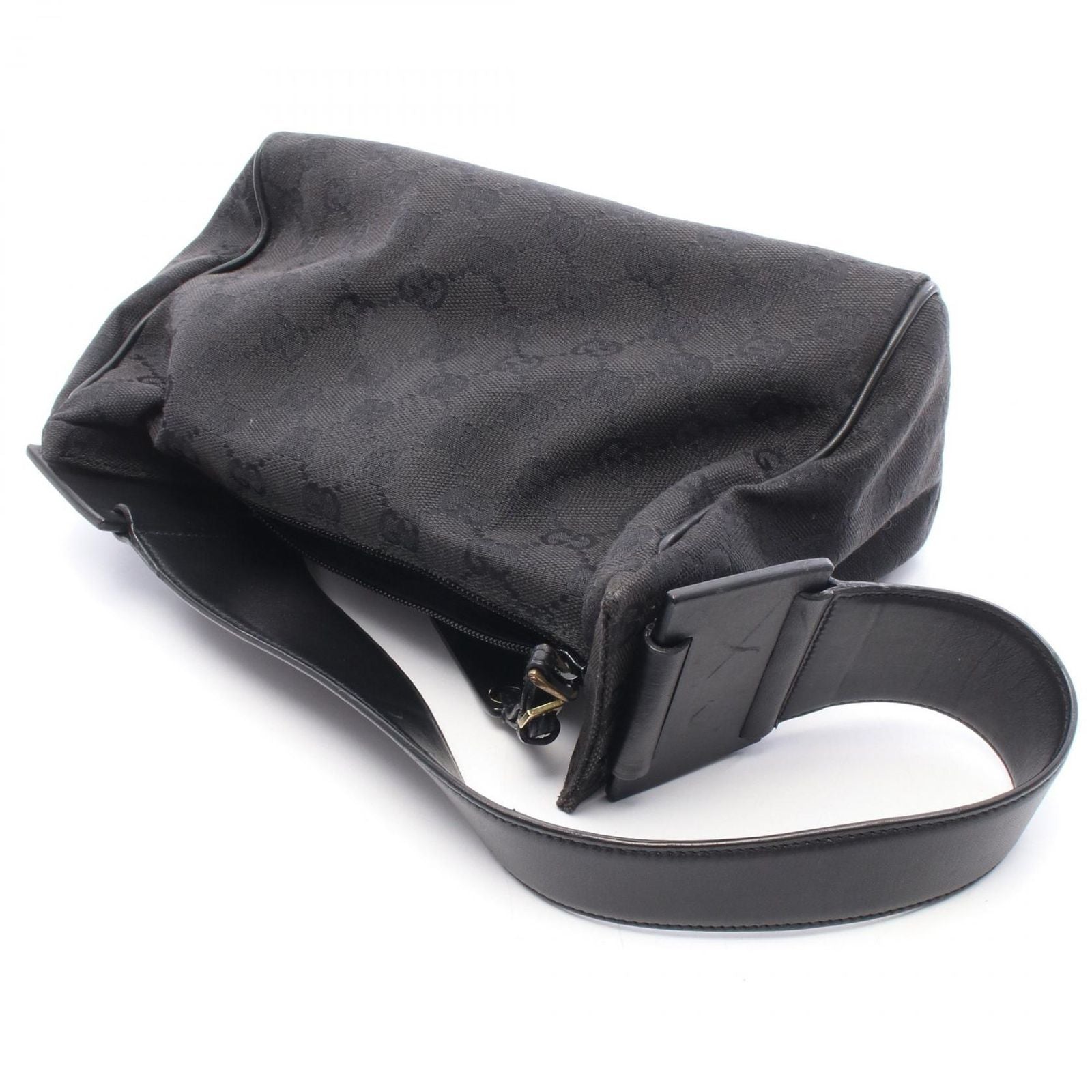 Gucci Shoulder Bag GG Canvas Black — view 9