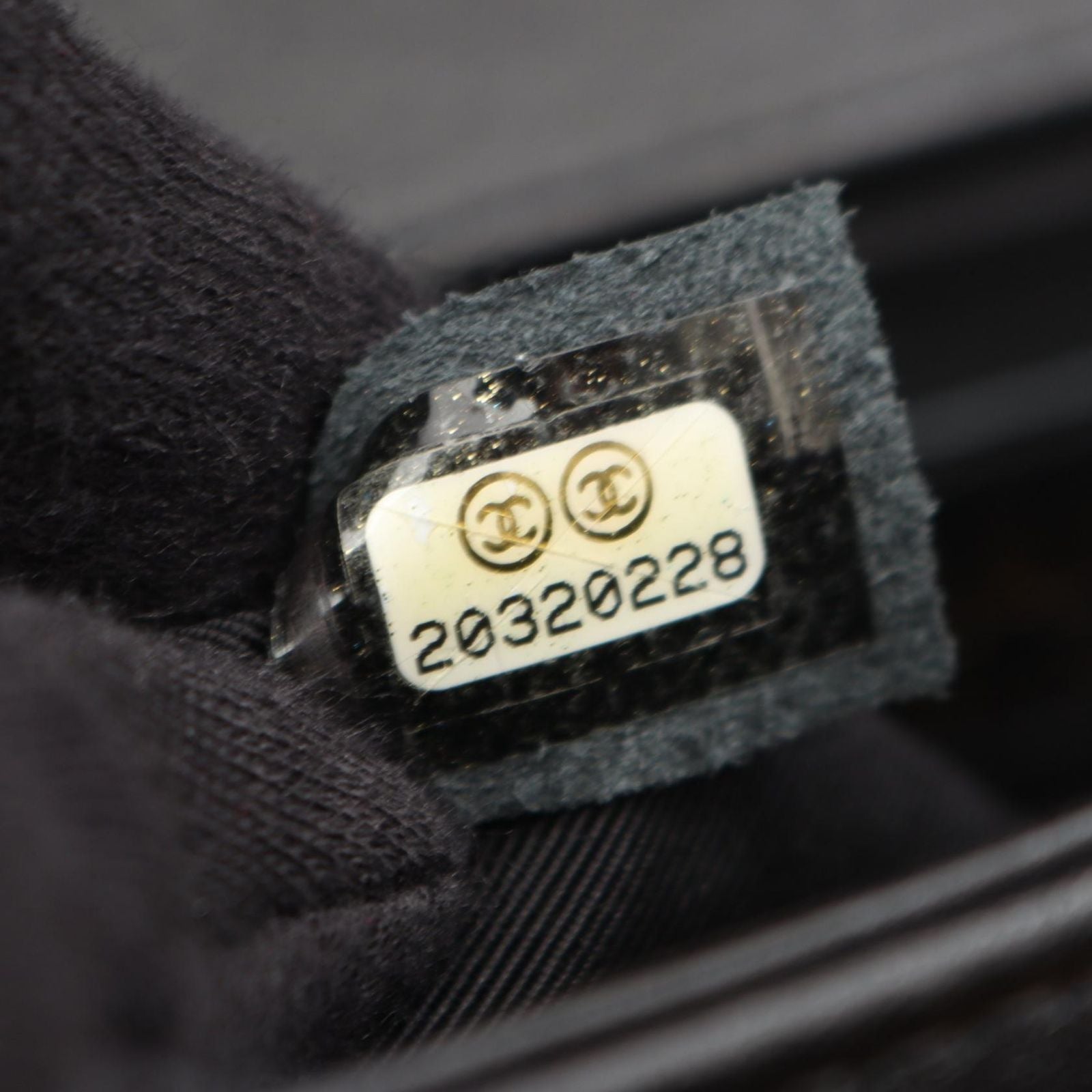 Chanel Shoulder Bag Boy Small Black Lambskin Chain — view 5