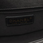 Chanel Shoulder Bag Boy Small Black Lambskin Chain — view 4