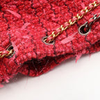 Chanel Backpack Gabriel de Small Combination Pink Fabric Leather Chain — view 9