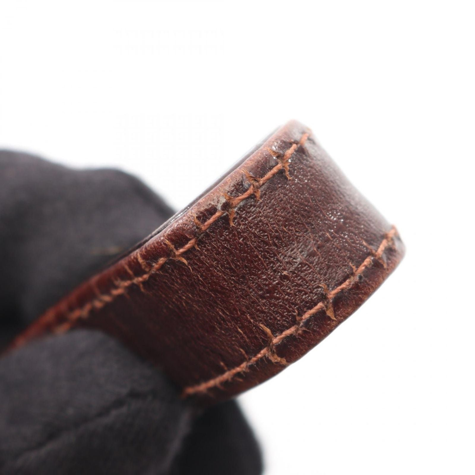 Fendi Shoulder Bag Brown Leather — view 5