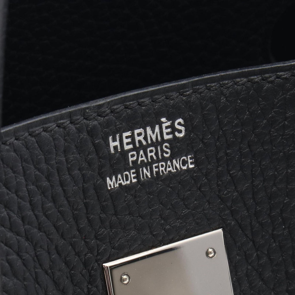 Hermes Handbag Birkin 35 Black Leather — view 4