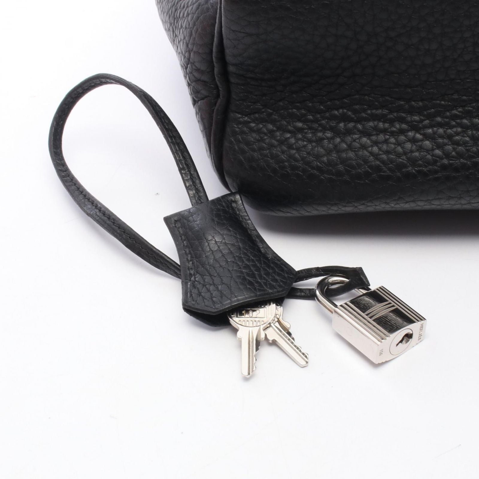 Hermes Handbag Birkin 35 Black Leather — view 6