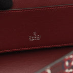 Gucci Shoulder Bag GG Shadow Red Canvas Super Mini — view 4