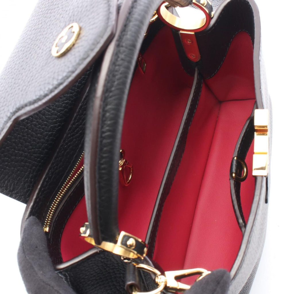 Louis Vuitton Handbag Capucines BB Noir 2-Way Leather — view 3