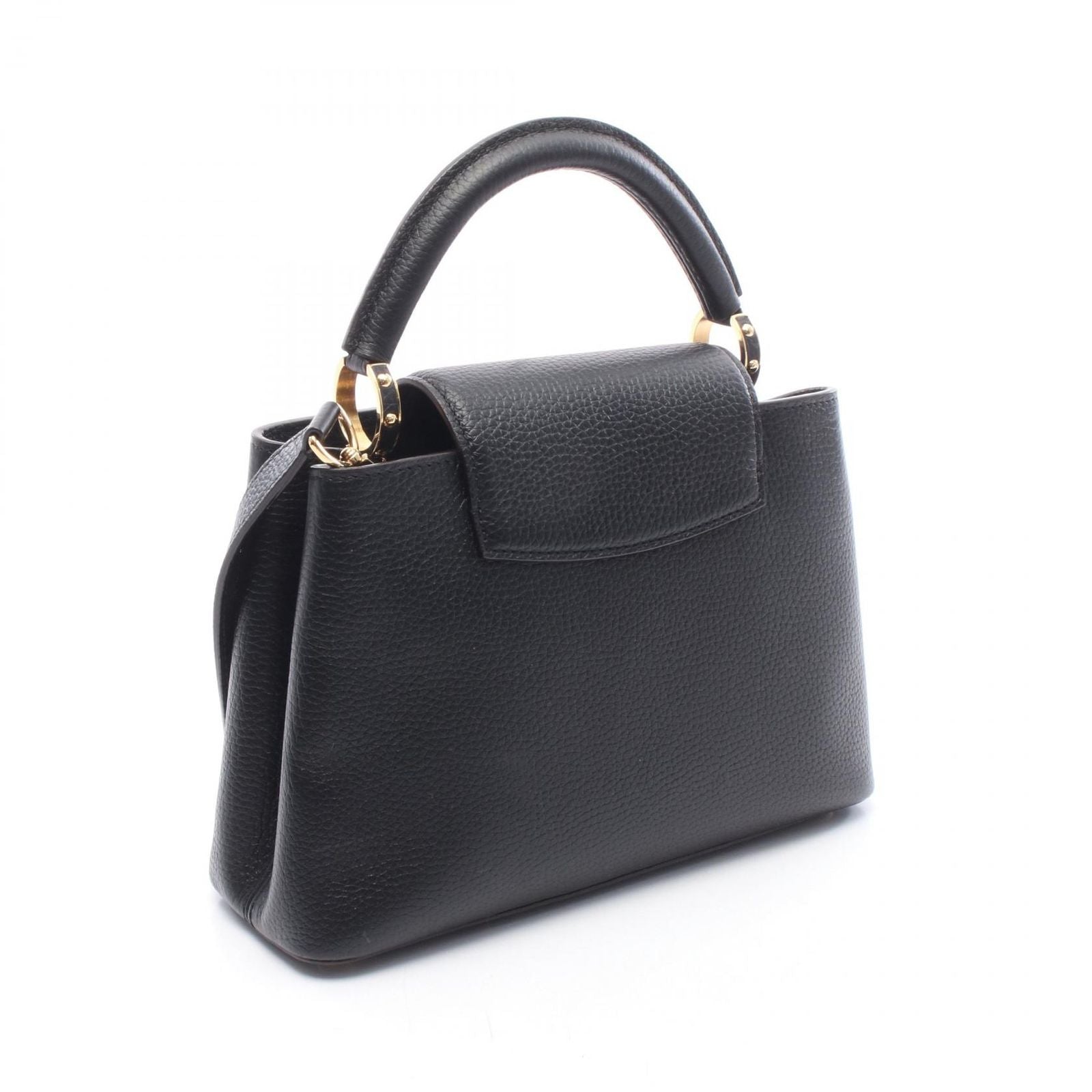 Louis Vuitton Handbag Capucines BB Noir 2-Way Leather — view 2