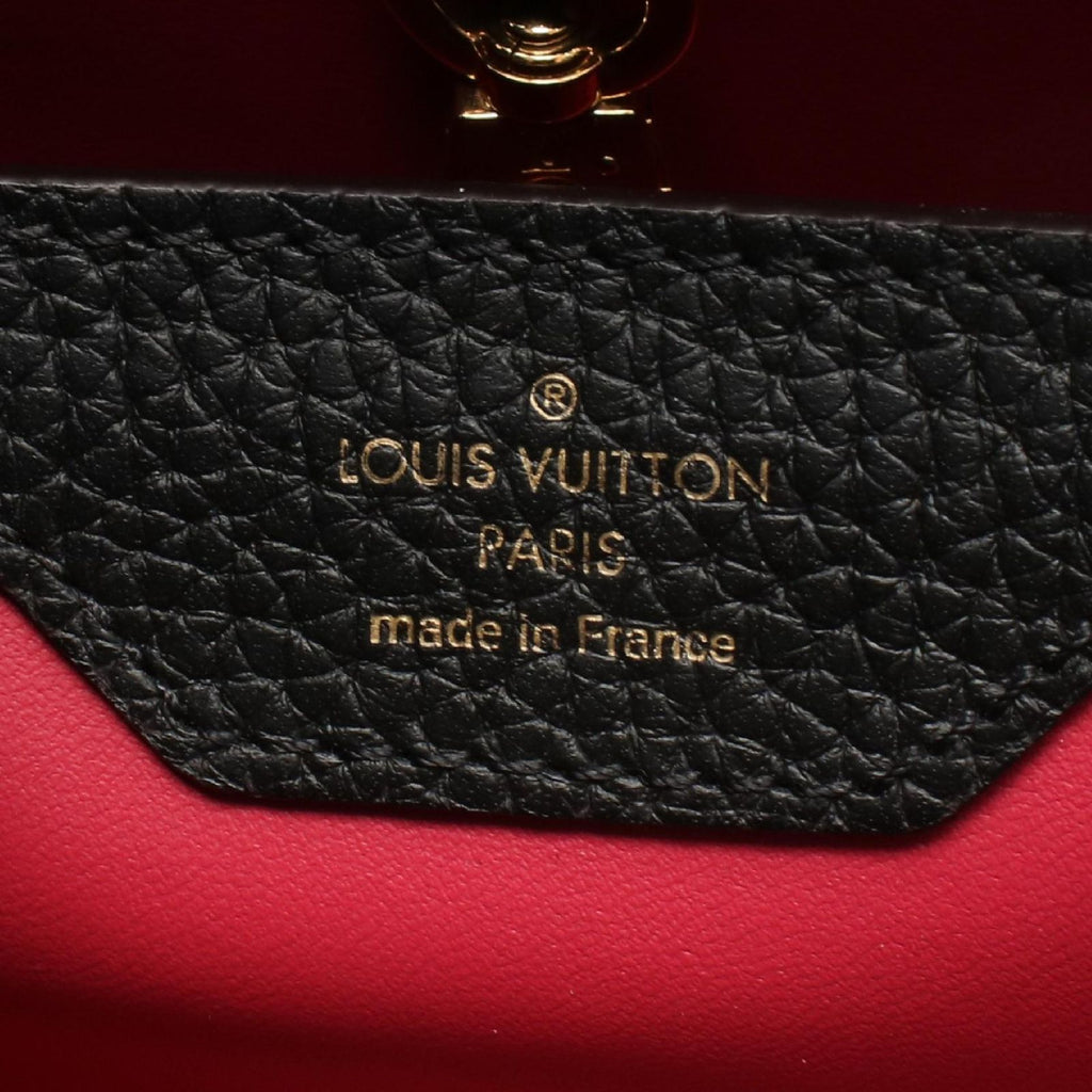 Louis Vuitton Handbag Capucines BB Noir 2-Way Leather — view 4